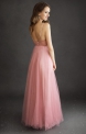 Tiulowa sukienka wieczorowa w kolorze pustynnego różu 2221