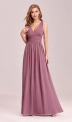 Wyszczuplająca sukienka plus size w kolorze pustynno różowym 9016